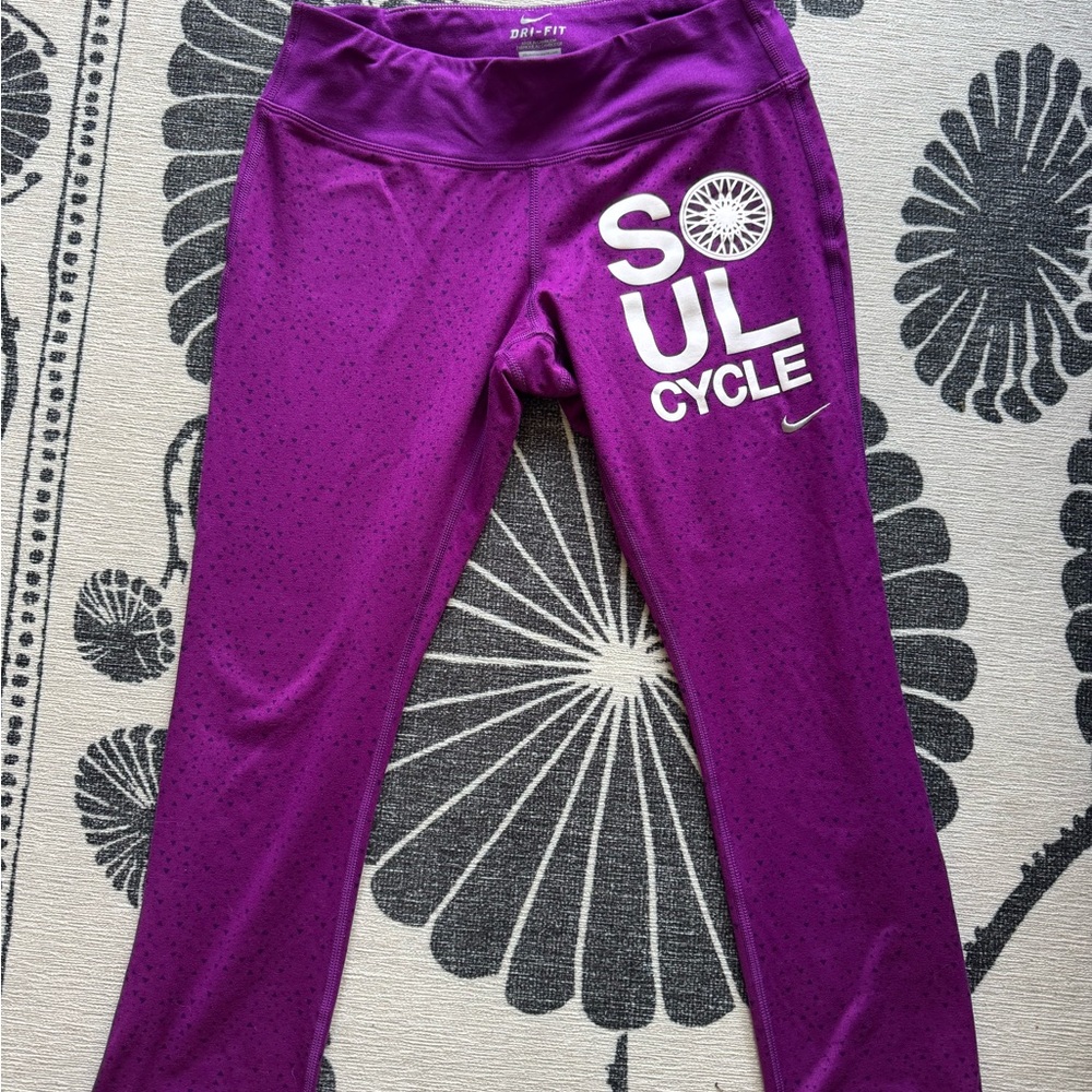 Nike Purple SoulCycle Leggings